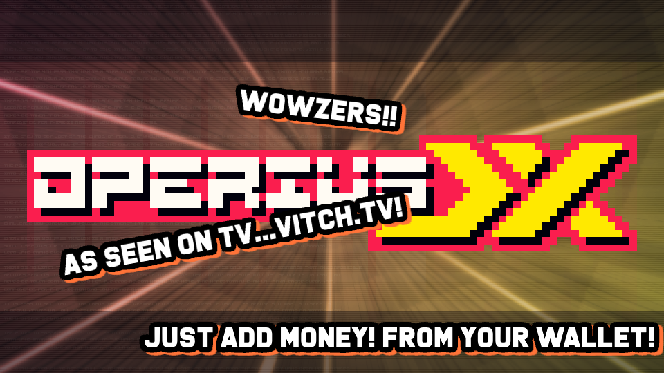 An ad for Operius DX!!! Go get it!!