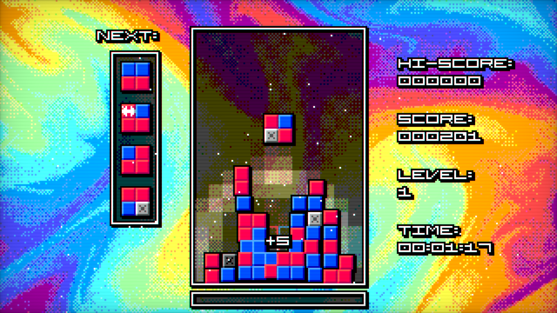 A screenshot of a puzzle game
