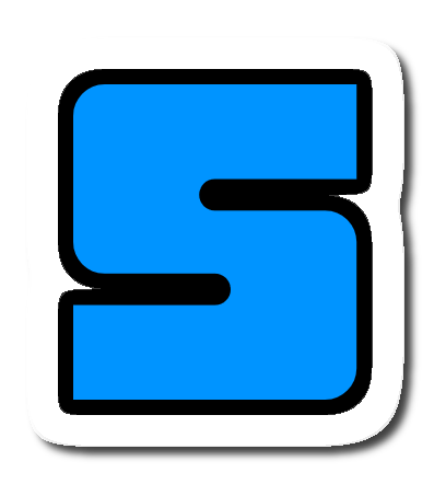 It's a really cool letter S