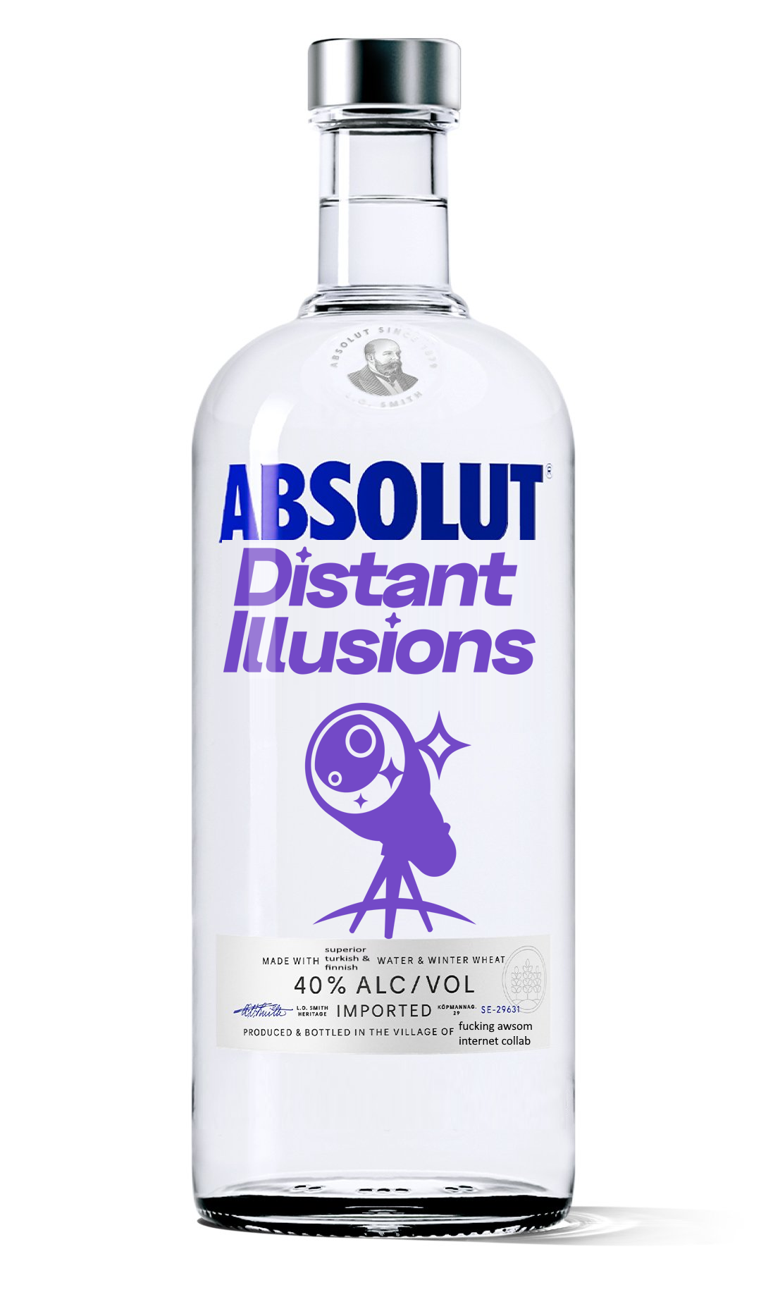Distant Illusions Vodka, est. 2022